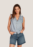 Boden Denim Top
