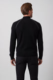 Kaden Pure Cashmere 1/4 Zip Mock