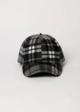 Plaid Check Cap