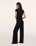 Airessentials Draped Cowl Neck Jumpsuit
