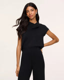 Airessentials Draped Cowl Neck Jumpsuit