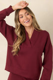 Airessentials V-neck Long Sleeve Top