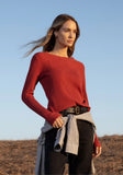 Brooks Waffle Crewneck