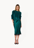 Muriel High Rise Bias Skirt