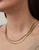 Double Amalfi Chain Necklace