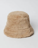Plush Faux Fur Bucket Hat