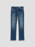 Mari Mid-Rise Straight Slim Jean