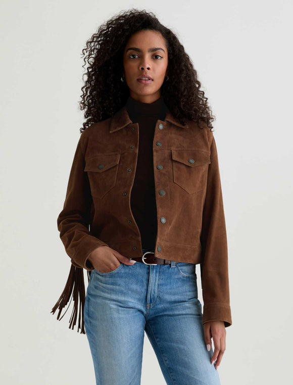 Molly Fringed Trucker Jacket