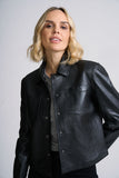 Lefei Featherweight Bonded Leather Jacket