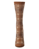 Preppy Plaid Crew Sock