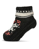 Non-Skid Nordic Flake Sherpa Lined Sock