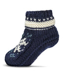 Non-Skid Nordic Flake Sherpa Lined Sock