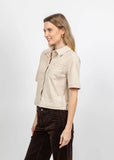 Erika Faux Suede Shirt