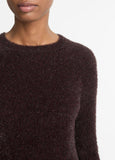 Lurex Soft Eyelash Pullover