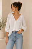 Henrietta Textured Dobby Blouse
