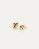 Mini Woven Square Earrings