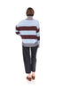 Cotton Betty Stripe High Neck