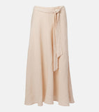 Woven Linen Skirt