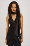 Poppy Sleeveless Top w/ Scarf