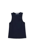 Daphne Rib High Neck Tank