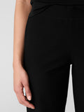 Washable Stretch Crepe Straight Pant