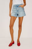 Rancho Embroidered Denim Short