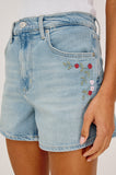 Rancho Embroidered Denim Short