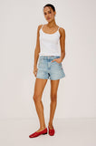 Rancho Embroidered Denim Short