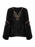 Raye Embroidered Blouse