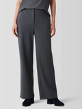 Washable Flex Ponte Wide Full Length Trouser