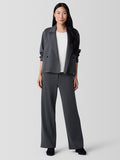 Washable Flex Ponte Wide Full Length Trouser