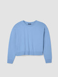 Garment Dyed Terry Cropped Sweatshirt