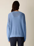 Peruvian Cotton Blend Crew Neck Sweater