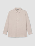 Organic Cotton Doubleweave Classic Collar Easy Shirt
