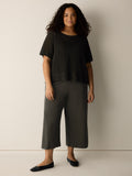 Organic Linen Cotton Round Neck Top