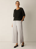 Organic Linen Cotton Round Neck Top