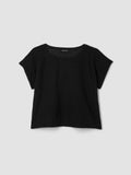 Organic Cotton Voile Box Square Top