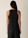 Pima Cotton Round Neck Slim Tank