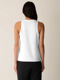 Pima Cotton Round Neck Slim Tank