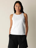 Pima Cotton Round Neck Slim Tank