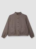 Organic Linen Flight Jacket