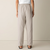 Organic Linen Pleated Lantern Pant