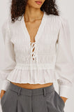 Sami Smocked Cotton Top