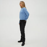 Genova Cozy Knit Puff Sleeve Pullover