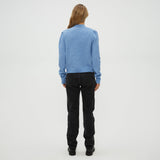 Genova Cozy Knit Puff Sleeve Pullover