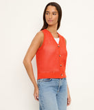 Leonie Mesh V-Neck Vest