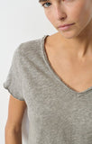 Short Sleeve V-Neck Tee