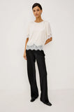 Sonora Lace Trimmed Top