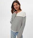 Mikaela Stripe Pullover