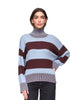 Cotton Betty Stripe High Neck